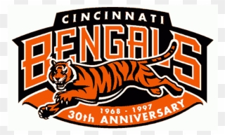 Cincinnati Bengals Iron Ons - Cincinnati Bengals Logos Hd Clipart