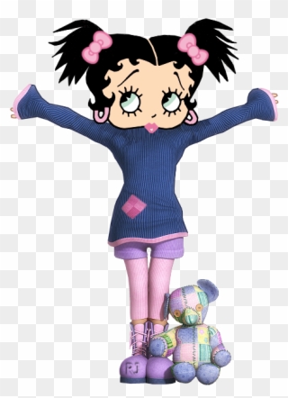 I Love You So Much - Betty Boop Clipart