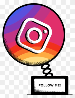 Instagram Follow Sticker - Instagram Follow Me Gif Clipart