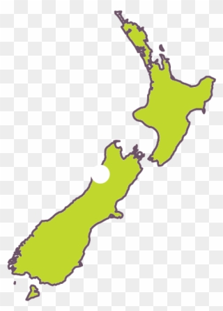 Wings Over Whales - New Zealand Map Gisborne Clipart