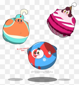 Graphic Royalty Free Collection Of Free Inflating Download - Baroness Von Bon Bon Inflation Clipart