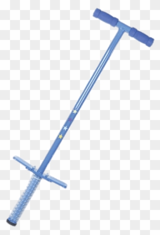 Blue Pogo Stick - Tobar Pogo Stick Clipart