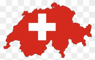 Jula Lions-club - Switzerland Map And Flag Clipart