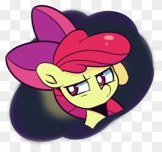 Apple Bloom, Artist - Hair Bow- Pony Clipart