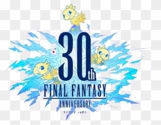 Happy Birthday Final Fantasy - Final Fantasy 30th Anniversary Tracks Clipart
