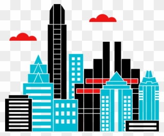 Let's Talk - Austin City Skyline Vector Clipart