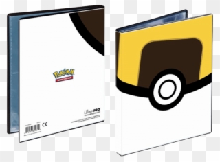 Ultra Pro Pokemon 4 Pocket Portfolio Ultra Ball - Pokémon Trading Card Game Clipart
