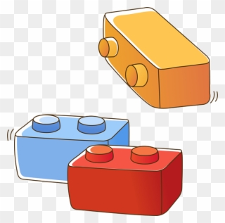 儿童插画png素材儿童节元素卡 - - Bloques De Juguete Dibujo Clipart