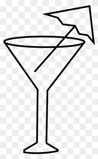 Bikini - Inner-tube - Cocktail - Martini Glass Clipart