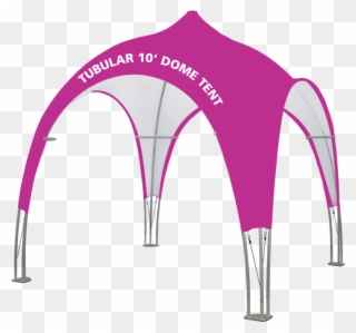 Tubular 10 Dome Tent - Tent Clipart
