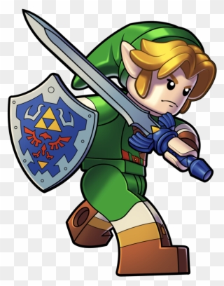 Picture Library Library Link Dfaceg Version Lego Dimensions - Link Legend Of Zelda Lego Clipart