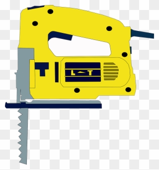 Electric Hand Saw Clipart