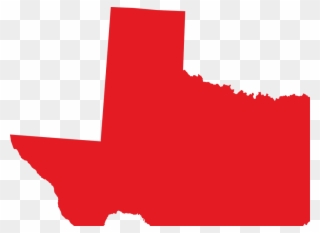 Amarillo - Red Texas With Transparent Background Clipart (#1531072 ...