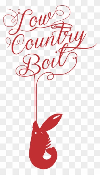 Illustrated An Invitation For The Low Country Boil, - Calligraphy Clipart