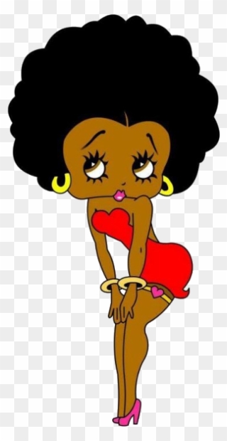 Betty Boop Valentine Day Pictures Betty Boop Pictures - Black Woman Betty Boop Art Clipart