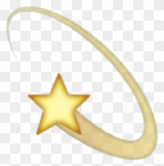 Sparkle Clipart Iphone Emojis - Shooting Star Emoji Png Transparent Png