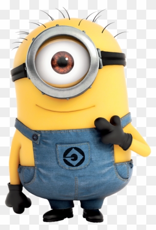 Campaign For Launch Of Despicable Me - Minion With One Eye And No Hair Clipart