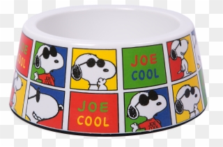 Bowl Melamine Snoopy Joe Cool - Snoopy Clipart