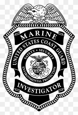 Uscg Marine Investigator - Military Police Corps Clipart