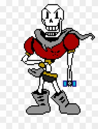 Cool Dude Working Out - Undertale Game Papyrus Clipart