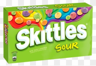 Skittles Sours 45g X - Skittles Sour Candy - 3.6 Oz Box Clipart