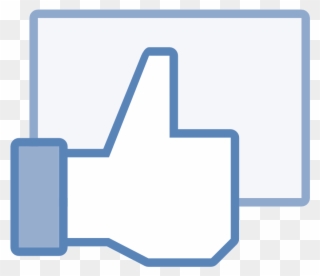 Facebook Like Icon Png Transparent Image Free Stock - Facebook Thumbs Up And Down Clipart