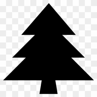 Evergreen Icon Free Png And Svg Download Evergreen - Black Christmas Tree Svg Clipart