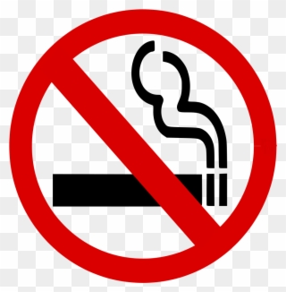 This Video From The American Heart Association Shows - No Smoking Sign Png Clipart