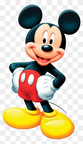 Larger Clipart Disney - Disney Mickey Mouse Cardboard Stand-up - Png Download