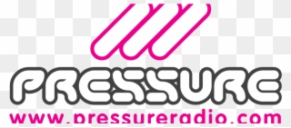 Pressure Logo Large No Bg - Pressure Radio Clipart