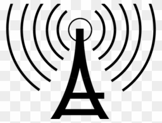 Antenna Clipart Radio Operator - Radio Tower - Png Download