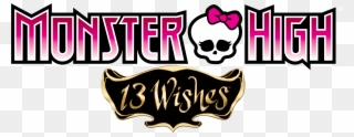 #21801, Monster High Category - Monster High Logo Png Clipart
