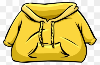 Yellow Hoodie - Club Penguin Yellow Shirt Clipart