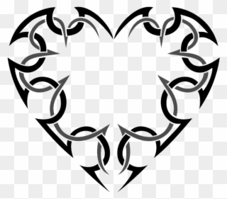 Heart Tattoos Picture - Heart Tattoo Png Clipart