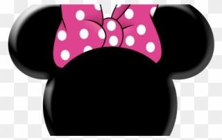 Free Outline Of A Face, Download Free Clip Art, Free - Minnie Mouse Head Png Transparent Png
