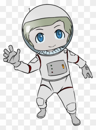 Pin Cute Astronaut Clipart - Astronaut Cartoon Png Transparent Png