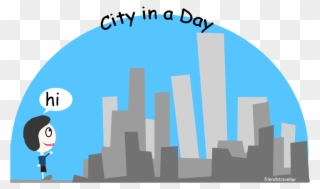 City In A Day - Travel Clipart