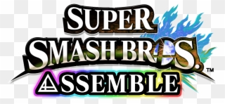 Super Smash Bros - Smash Bros 4 Title Clipart