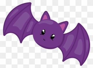 Halloween Iii - Cute Purple Halloween Bat T-shirt For Kids Clipart