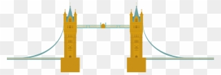London Bridge Clipart Transparent Background - Png Download