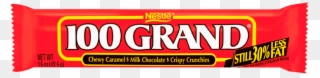 Candy Bar Clipart Just B Cause Baseball Border Clip - Nestle 100 Grand Funsize 12 Count 11 Oz - Png Download
