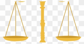 Scales Of Justice Diagram Clipart