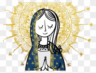 Catholic Clipart Rosary - Mary Rosary Png Transparent Png