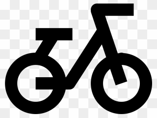 Bike Path Icon - Icon Clipart - Full Size Clipart (#1543837) - PinClipart