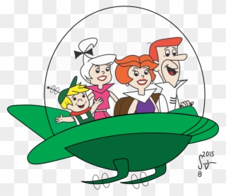 Jetsons Take Flight I E Sequential Journal - Jetsons Spaceship Clipart