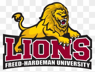 Lions, Freed Hardeman University , Div I, American - Freed Hardeman University Athletics Logo Clipart