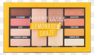 Lemonade Craze Lidschatten Palette Von Maybelline New - Maybelline Lemonade Craze Clipart