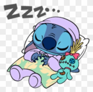 Stitch Sleep Cute Sleeptogether Disney Disneycute Liloa - Buenas Noches Lilo Y Stitch Clipart