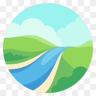 Management Living With Public - River Icon Clipart