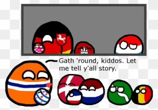 I Have A Question Can You Make A Countryball Picture - Countryballs Belgium And Netherlands Clipart